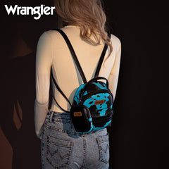 Wrangler Cow Print Mini Backpack