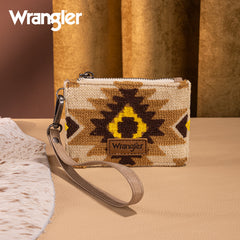 Wrangler Aztec Print Card Wallet