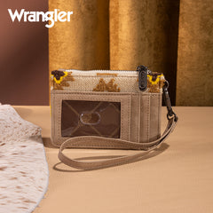 Wrangler Aztec Print Card Wallet