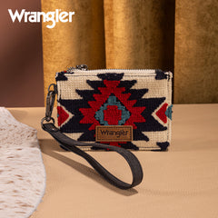 Wrangler Aztec Print Card Wallet