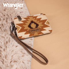 Wrangler Aztec Print Card Wallet