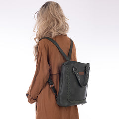 WG94G-9110 Wrangler Tote Convertible Backpack/Crossbody Bag - Green