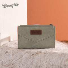 Wrangler V-Shaped Stitching Wallet