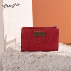 Wrangler V-Shaped Stitching Wallet