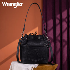 Wrangler Concealed Carry Bucket Crossbody Bag