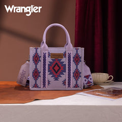 Wrangler Aztec Pattern Dual Sided Print Tote
