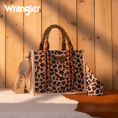 Wrangler Southwestern Print Rope Tote Bag