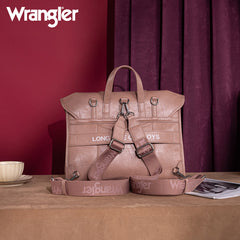 Wrangler Vintage Tote Convertible Backpack/Crossbody Bag