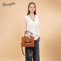 Vintage Wrangler Canvas Tote/Crossbody