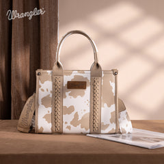 Wrangler Leopard Print Concealed Carry Tote Bag