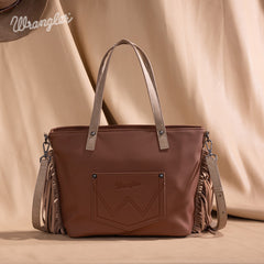 Wrangler Aztec Embroidered Tote Bag