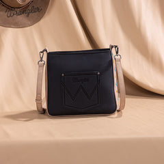 Wrangler Aztec Embroidered Fringe Crossbody