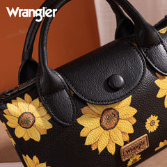 Wrangler Sunflower Print Mini Crossbody Bag