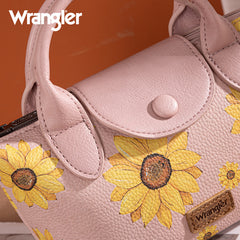 Wrangler Sunflower Print Mini Crossbody Bag