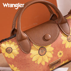 Wrangler Sunflower Print Mini Crossbody Bag