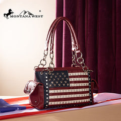 Montana West American Pride Concealed Carry Collection Satchel