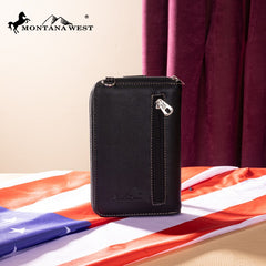 Montana West Western American Pride Phone Case Crossbody Wallet