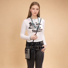 Montana West Western American Pride Phone Case Crossbody Wallet