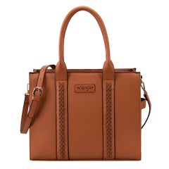 WG70-8317 Wrangler Carry-All Tote/Crossbody - Brown