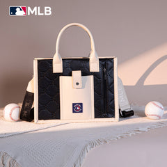 MLB Boston Red Sox Team Whipstitch Tote/Crossbody-Black