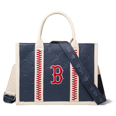 MLB Boston Red Sox Team Whipstitch Tote/Crossbody-Blue