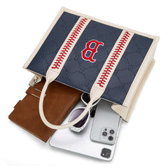 MLB Boston Red Sox Team Whipstitch Tote/Crossbody-Blue