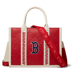MLB Boston Red Sox Team Whipstitch Tote/Crossbody-Red