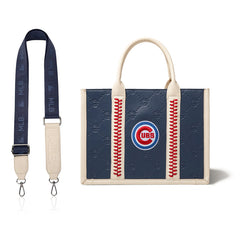 MLB Chicago Cubs Team Whipstitch Tote/Crossbody-Blue