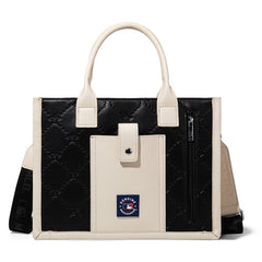 MLB Houston Astros Team Whipstitch Tote/Crossbody-Black