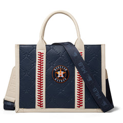 MLB Houston Astros Team Whipstitch Tote/Crossbody-Blue