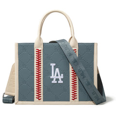 MLB Los Angeles Dodgers Team Whipstitch Tote/Crossbody-Jean