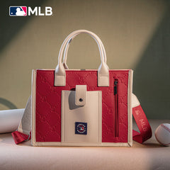 MLB Texas Rangers Team Whipstitch Tote/Crossbody-Red