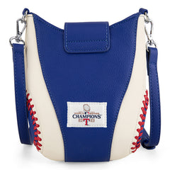 MLB Texas Rangers Leather Crossbody Bag