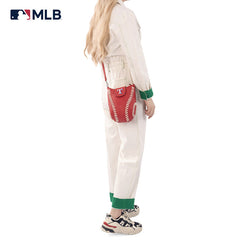 MLB Texas Rangers Leather Crossbody Bag