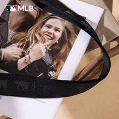MLB Atlanta Braves Clear Crossbody Bag
