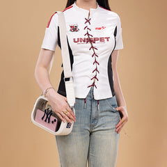 MLB New York Yankees Clear Crossbody Bag