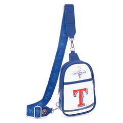 MLB-TB30-001 MLB Texas Rangers Clear Mini Sling Stadium Bag