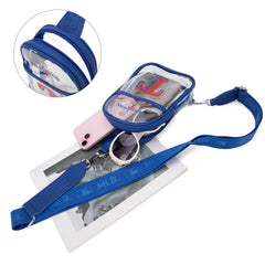 MLB-TB30-001 MLB Texas Rangers Clear Mini Sling Stadium Bag