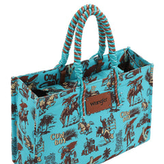 Wrangler Cowboy Print Tote Bag