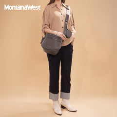 Montana West Dual Zipper Bum Bag