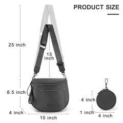 Montana West Dual Zipper Bum Bag