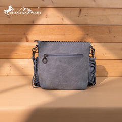 Montana West Tooled Aztec Concho Collection Crossbody