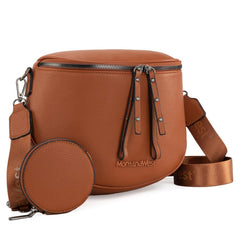 Montana West Dual Zipper Bum Bag