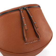 Montana West Dual Zipper Bum Bag