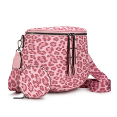 Montana West Dual Zipper Bum Bag