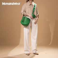 Montana West Dual Zipper Bum Bag