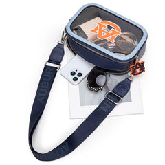 Auburn University Tigers Clear Crossbody Bag