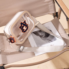 Auburn University Tigers Clear Crossbody Bag