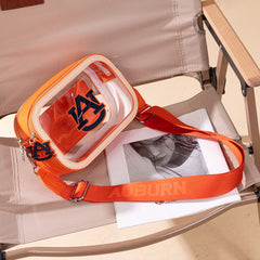 Auburn University Tigers Clear Crossbody Bag