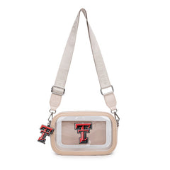University of Texas Tech Red Raiders Clear Crossbody Bag